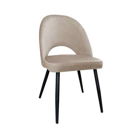 Bright brown upholstered LUNA chair material MG-06