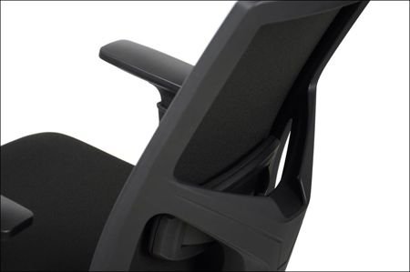 Krzesło Fotel obrotowy Korfu - Czarny