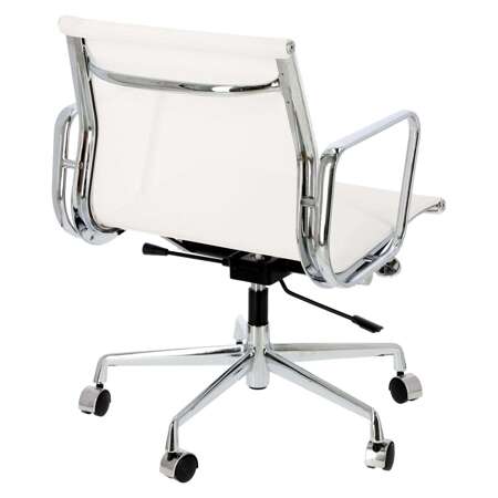 Office armchair CH1171T white mesh, chr