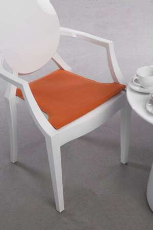 Royal chair cushion orange