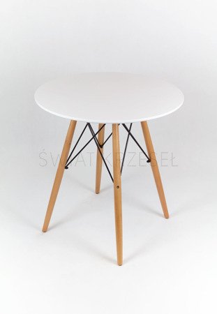 SK DESIGN ST02 TABLE Ø 80 cm, WHITE