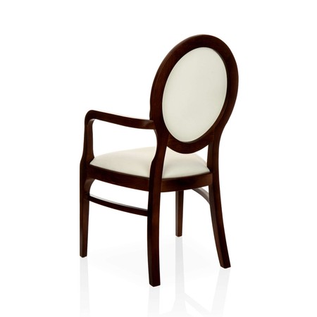 Tapicerowane krzesło OLEK z podłokietnikiem - różne kolory