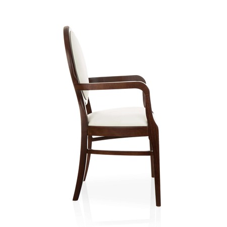 Tapicerowane krzesło OLEK z podłokietnikiem - różne kolory