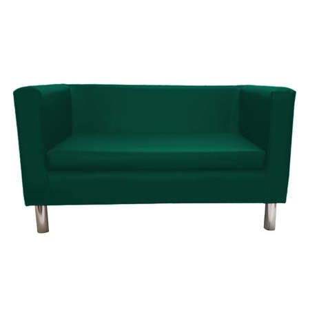 Grüner BACARDI-Sofa mit Öko-Leder bezogen