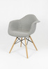 SK Design KR012F Tapicerowany Fotel Pepitka Buk