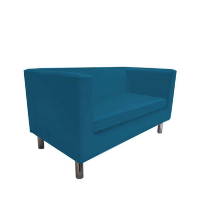 Blue upholstered sofa BACARDI MG33