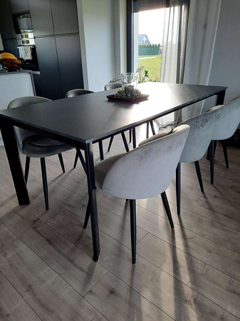 KALIPSO Stuhl dunkelgrau Material BL-14