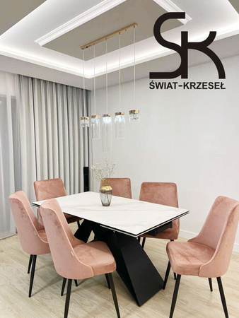 Stuhl Orion Benzinmaterial MG-20 mit goldenen Bein