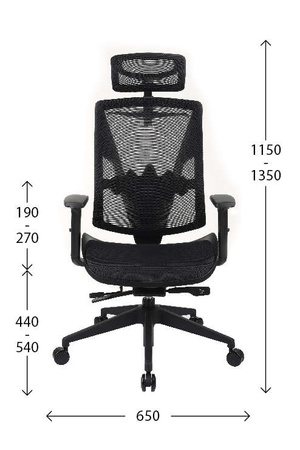 Fotel biurowy Fotel Futura Mesh