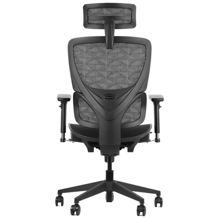 Fotel biurowy obrotowy ergonomiczny NUBES siatka/nylon
