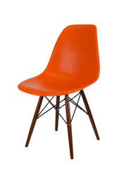 SK Design KR012 Pomarańczowe Krzesło, Nogi wenge