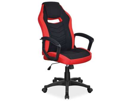 Fotel obrotowy CAMARO Czarno/Czerwony