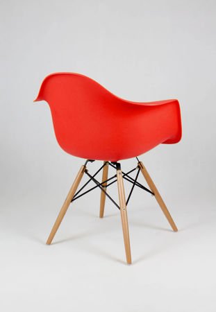SK Design KR012F Czerwony Fotel Buk