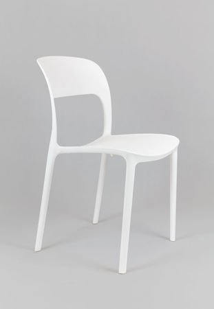 SK Design KR022 Białe Krzesło UFO