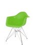 SK Design KR012F Zielony Fotel Chrom